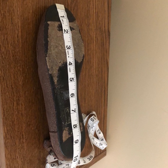 Balenciaga Brown and Metallic Flats EU 38 1/2 - Picture 11 of 16